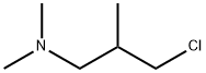3-хлор-2-метилпропил(диметил)амин структурированное изображение