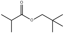 Propanoic acid, 2-Methyl-, 2,2-diMethylpropyl ester Structure