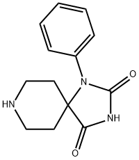 1-Phenyl-1,3,8-triazaspiro[4.5]decane-2,4-dione Structure