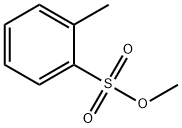 o-Toluenesulfonic acid, methyl ester 구조식 이미지