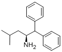 (S)-(-)-2-Amino-4-methyl-1,1-diphenylpentane Structure