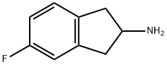 5-FLUORO-2,3-DIHYDRO-1H-INDEN-2-AMINE 구조식 이미지