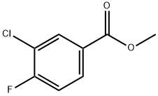 3-Chloro-4-fluoro Methyl benzoate 구조식 이미지
