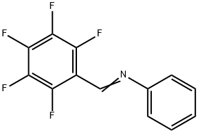 N-페닐-2,3,4,5,6-펜타플루오로벤젠메탄이민 구조식 이미지