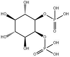 이노시톨3,4-비스포스페이트 구조식 이미지