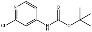 4-AMINO-2-CHLOROPYRIDINE, N-BOC PROTECTED 98 구조식 이미지
