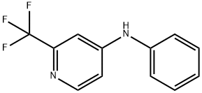 N-Phenyl-2-(trifluoromethyl)pyridin-4-amine 구조식 이미지