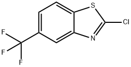 2-CHLORO-5-(TRIFLUOROMETHYL)-1,3-BENZOTHIAZOLE Structure