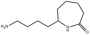 7-(4-Aminobutyl)hexahydro-2H-azepin-2-one Structure