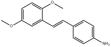 25DIMETHOXY4AMINOSTILBENE Structure