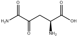 L-글루타민,4-옥소-(9CI) 구조식 이미지