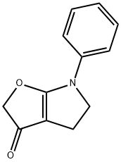 2H-Furo[2,3-b]pyrrol-3(4H)-one,  5,6-dihydro-6-phenyl-  (9CI) 구조식 이미지