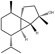 (1R,4S,5R,6R,7S,10R)-4,10-Dimethyl-7-isopropyltricyclo[4.4.0.01,5]decane-4-ol 구조식 이미지