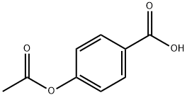 4-Acetoxybenzoic acid Structure