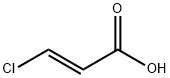 транс-3-Хлоракриловая кислота структурированное изображение