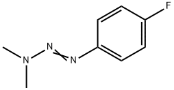 1-(p-플루오로페닐)-3,3-디메틸트리아젠 구조식 이미지