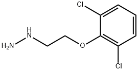 2-(2,6-Dichlorophenoxy)ethylhydrazine 구조식 이미지