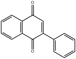 2-phenylnaphthalene-1,4-dione Structure