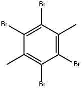 2,3,5,6-Tetrabromo-p-xylene 구조식 이미지