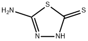 5-амино-1,3,4-тиадиазол-2-тиол структурированное изображение