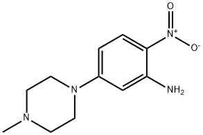 5-(4-Methylpiperazin-1-yl)-2-nitroaniline 구조식 이미지