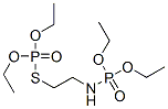 Phosphorothioic acid S-[2-(diethoxyphosphinylamino)ethyl]O,O-diethyl ester Structure