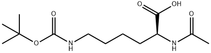 AC-LYS (BOC)-OH Structure