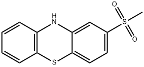 2-(메틸술포닐)-10H-페노티아진 구조식 이미지