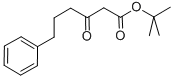 BETA-OXO-BENZENEHEXANOIC ACID 1,1-DIMETHYLETHYL ESTER Structure