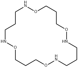 1,6,10,15-테트라옥사-2,5,11,14-테트라아자사이클로옥토데칸,1,7,11,17-테트라옥사-2,6,12,16-테트라아자사이클로에이코산 구조식 이미지