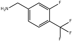 3-Фтор-4-(трифторметил) бензиламин структурированное изображение