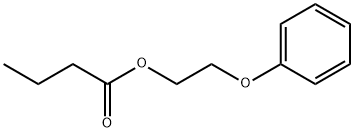 2-Phenoxyethyl butyrate 구조식 이미지