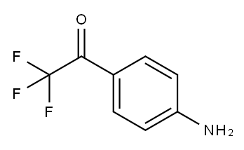 1-(4-AMINOPHENYL)-2,2,2-TRIFLUORO-1-ETHANONE 구조식 이미지