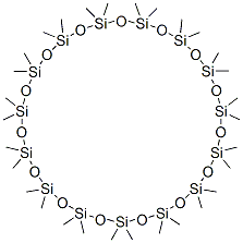 TRIACONTAMETHYLCYCLOPENTADECASILOXANE Structure