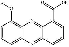 9-Methoxy-1-phenazinecarboxylic acid Structure