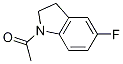 1-(5-fluoro-2,3-dihydro-1H-indol-1-yl)-Ethanone Structure