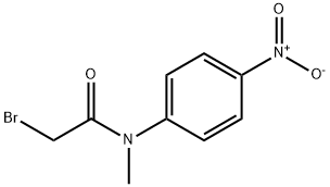 2-broMo-N-Methyl-N-(4-nitrophenyl)acetaMide 구조식 이미지