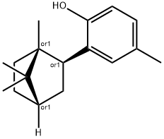 exo-2-(1,7,7-trimethylbicyclo[2.2.1]hept-2-yl)-p-cresol Structure