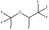 1,2,2,2-TETRAFLUOROETHYL TRIFLUOROMETHYL ETHER Structure