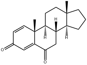 1,4-Androstadiene-3,6-dione Structure