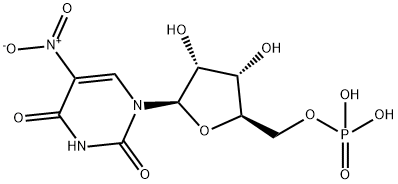 5-Nitrouridine-5'-Monophosphate Structure