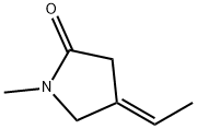 2-Pyrrolidinone,4-ethylidene-1-methyl-,(4E)-(9CI) 구조식 이미지