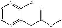 2-Pyrazineacetic acid, 3-chloro-, methyl ester Structure