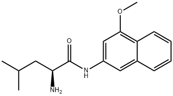 L-ЛЕЙЦИН 4-МЕТОКСИ-B-НАФТИЛАМИД * СВОБОДНОЕ ОСНОВАНИЕ структурированное изображение