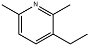 2,6-Dimethyl-3-ethylpyridine Structure