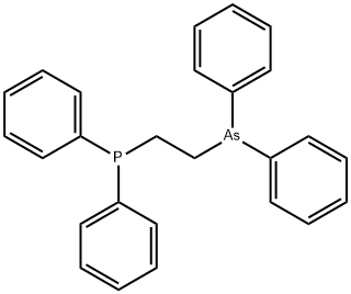 [2-(diphenylarsino)ethyl]diphenylphosphine Structure