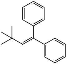 1,1-디페닐-3,3-디메틸-1-부텐 구조식 이미지
