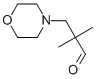2,2-DIMETHYL-3-MORPHOLIN-4-YL-PROPIONALDEHYDE 구조식 이미지