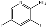 2-AMINO-3,5-DIIODOPYRIDINE Structure
