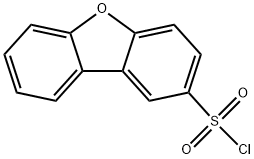 DIBENZO[B,D]FURAN-2-SULFONYL CHLORIDE 구조식 이미지